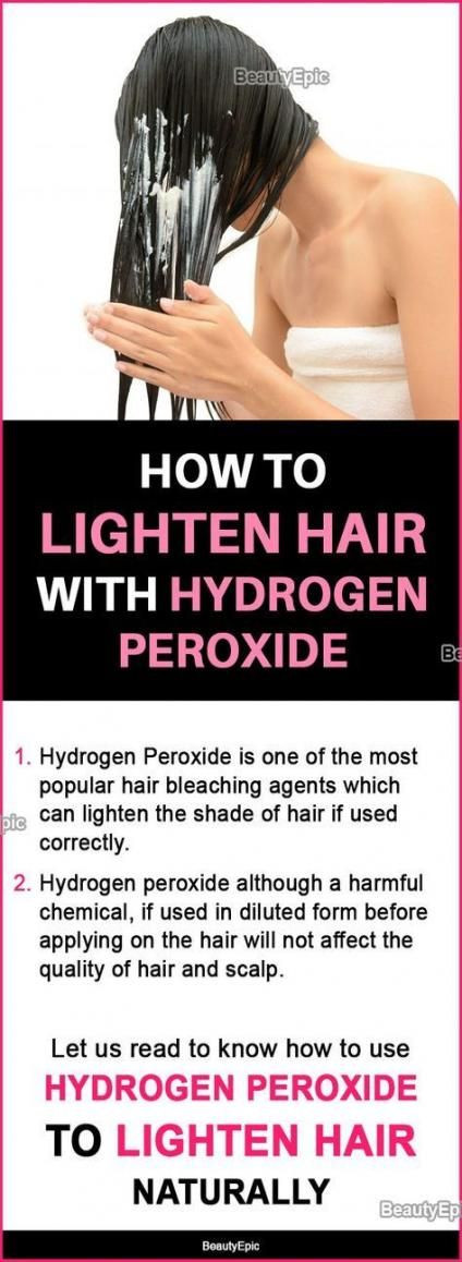 DIY Hair Lightener Peroxide
 64 Trendy hair care bleached hydrogen peroxide