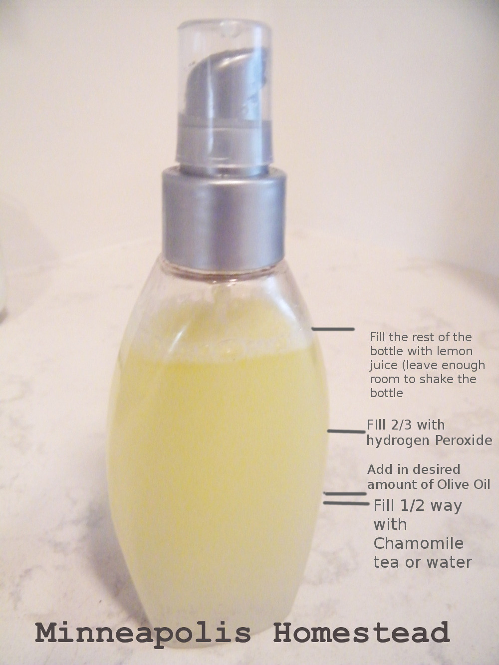 DIY Hair Lightener Peroxide
 DIY All Natural Hair Lightening Spray Minneapolis Homestead