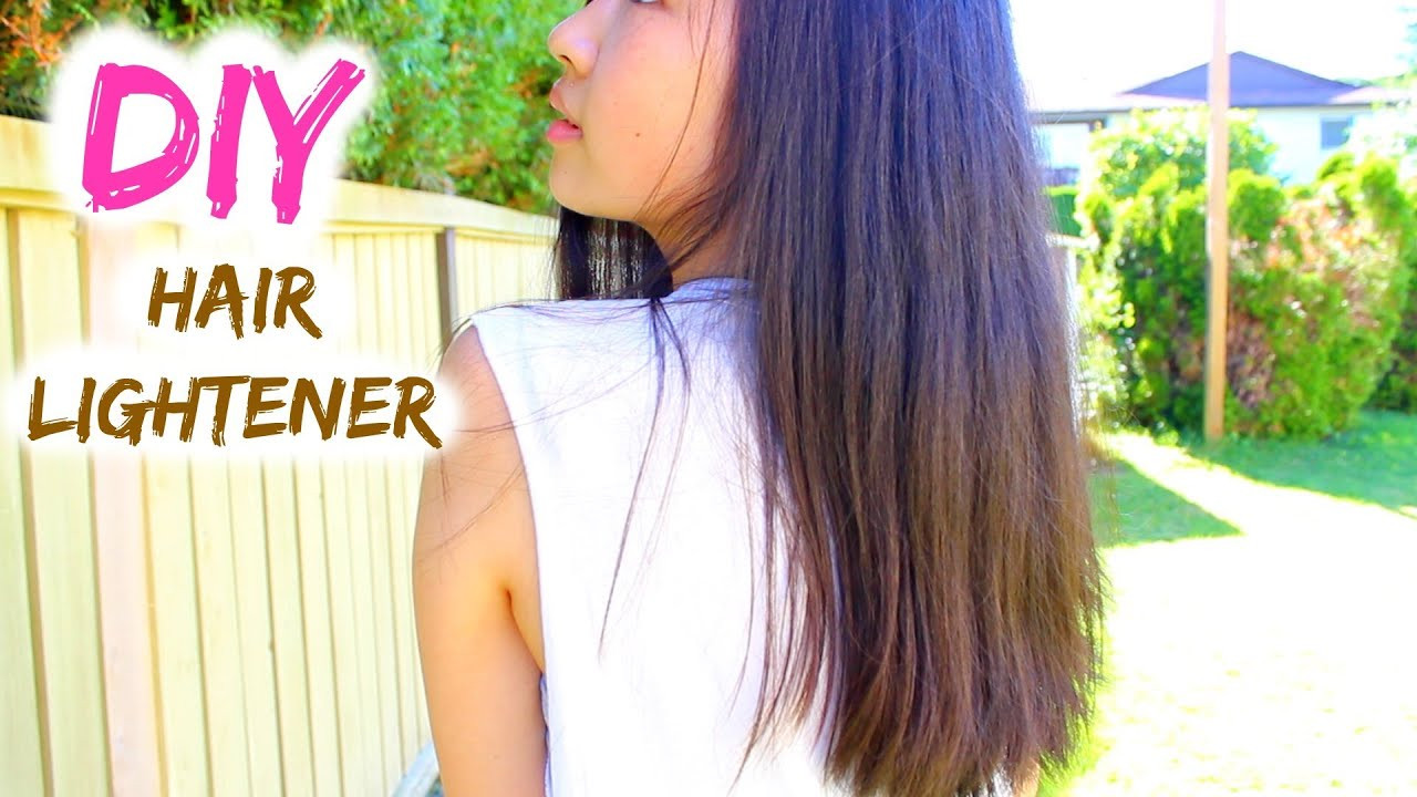 DIY Hair Lightener Peroxide
 DIY Natural Hair Lightener