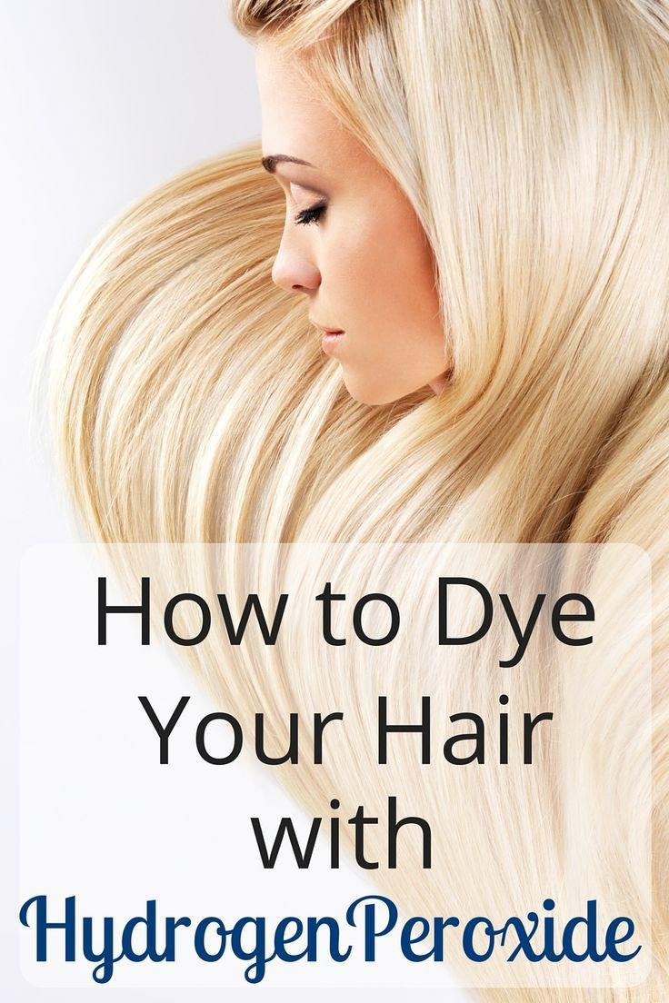 DIY Hair Lightener Peroxide
 Lightening Hair With Hydrogen Peroxide