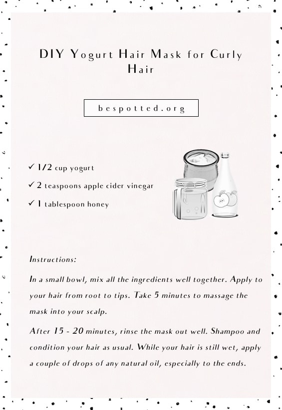 DIY Hair Masks For Curly Hair
 DIY Hair Masks for Curly Hair – 5 Best Recipes