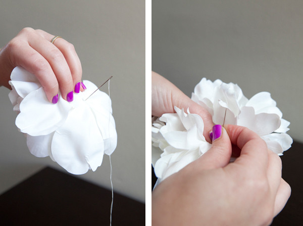 DIY Hair Piece
 DIY wedding hair flower tutorial