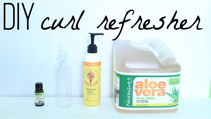 DIY Hair Refresher Spray
 DIY Curl Refreshing Spray Hair and Makeup in 2019