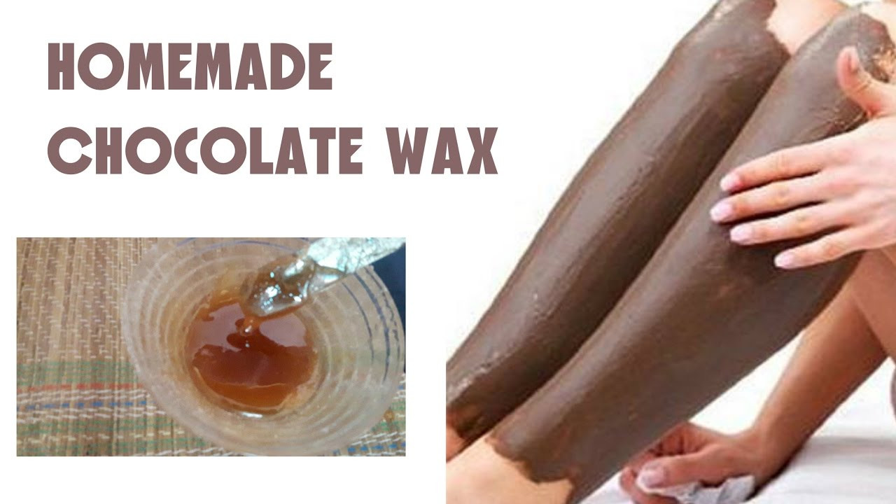 DIY Hair Removal Wax
 Homemade Chocolate wax