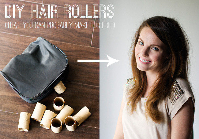 DIY Hair Rollers
 Freckles in April My Cheapest Beauty Secret DIY Hair Rollers