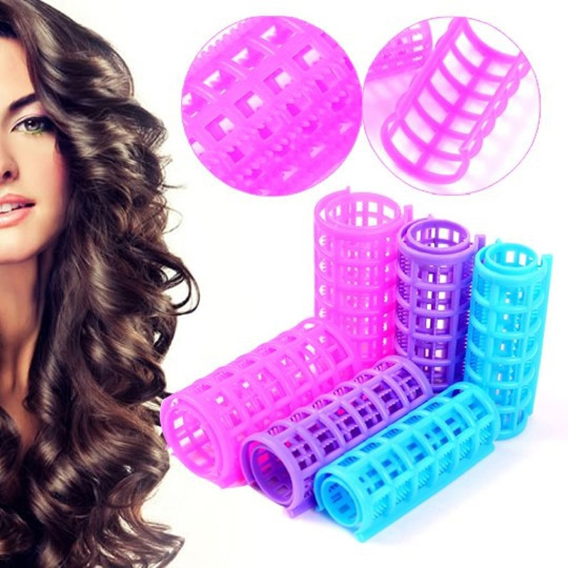 DIY Hair Rollers
 Plastic Hair Rollers Hair Curlers DIY Hair Salon Curlers