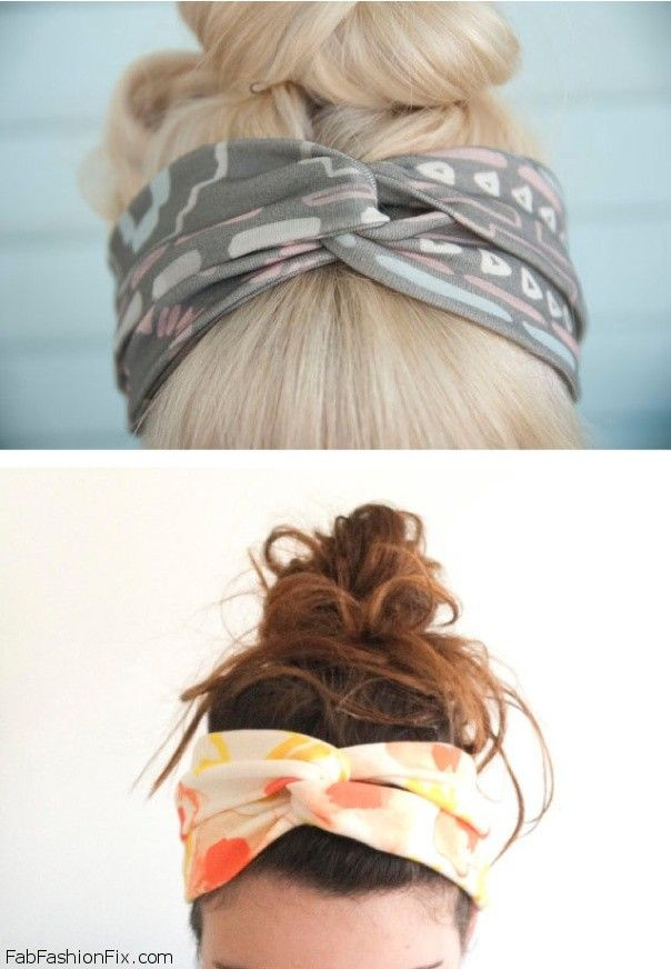 DIY Hair Scarf
 Style Guide How to wear head scarves Fab Fashion Fix