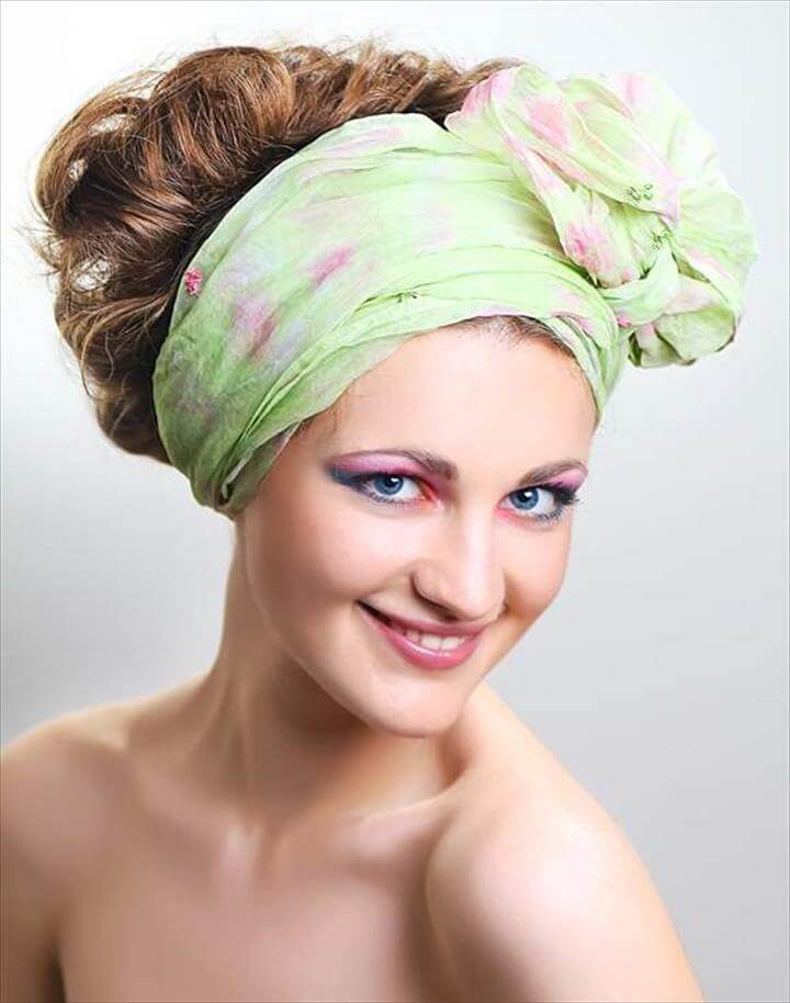 DIY Hair Scarf
 18 DIY Headscarf Ideas For This Summer Step by Step Tutorials