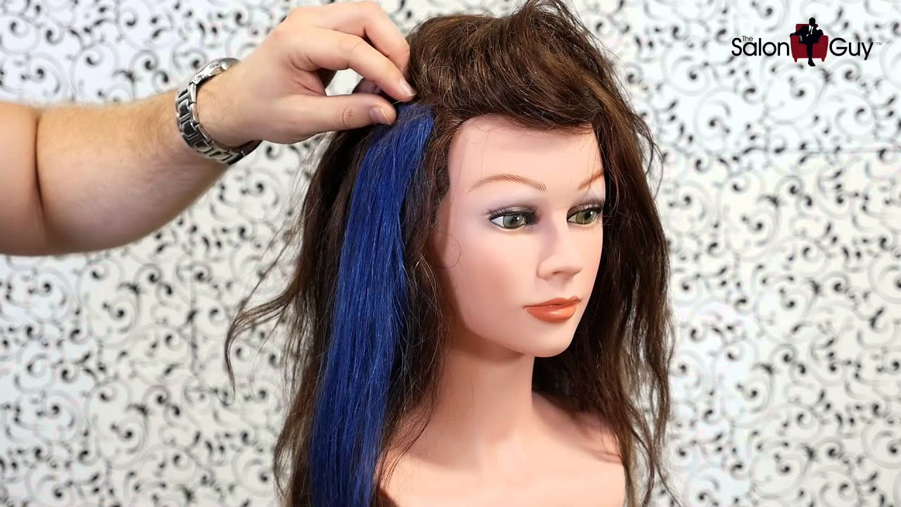 DIY Hair Streak
 How To Put A Streak Color In Your Hair At Home