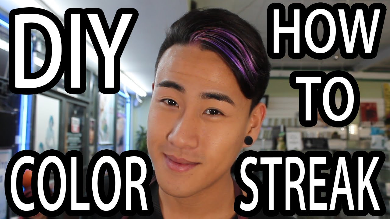 DIY Hair Streak
 DIY Hair Color Streak