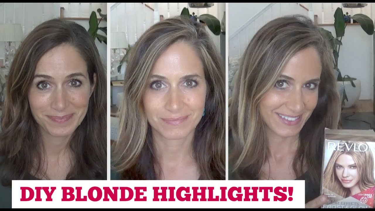 DIY Hair Streak
 How To Get Perfect DIY BLONDE HIGHLIGHTS