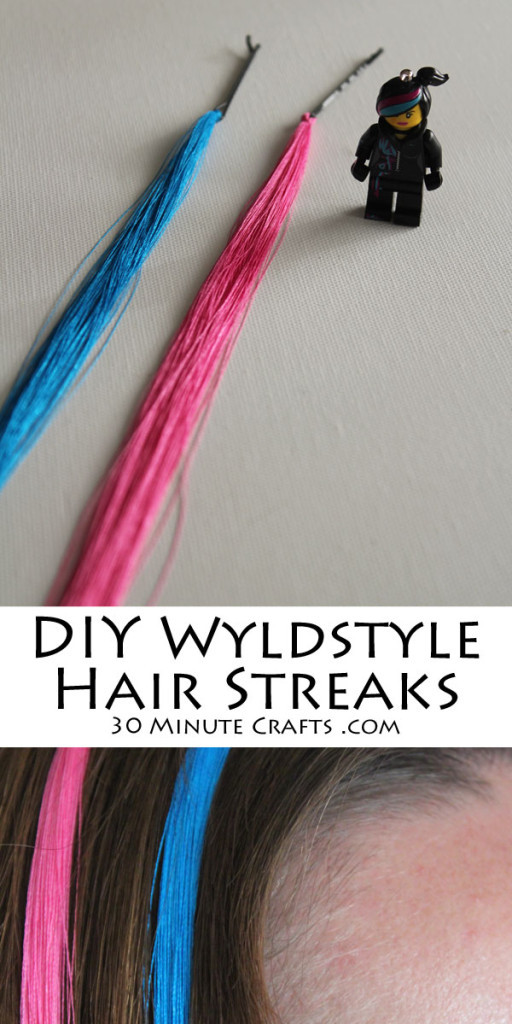 DIY Hair Streak
 DIY WyldStyle Hair Streaks 30 Minute Crafts