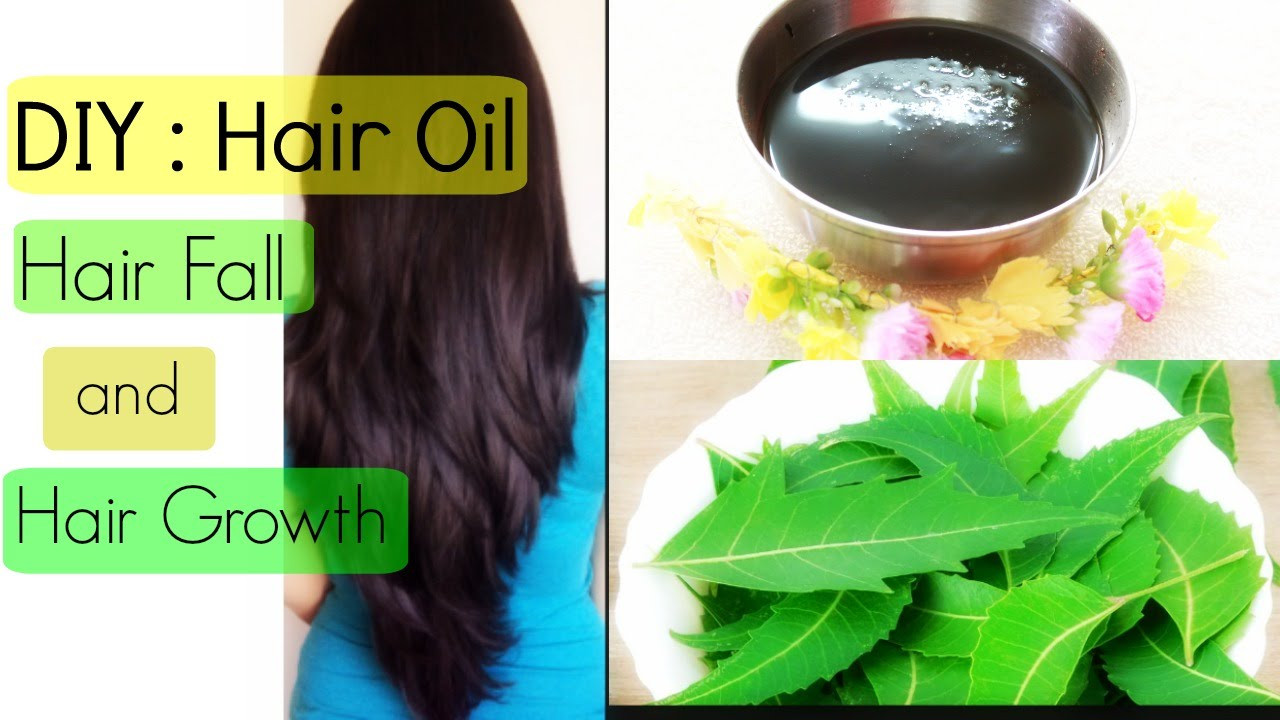 DIY Hair Treatments
 DIY Neem Oil for Hair Fall and Hair Growth