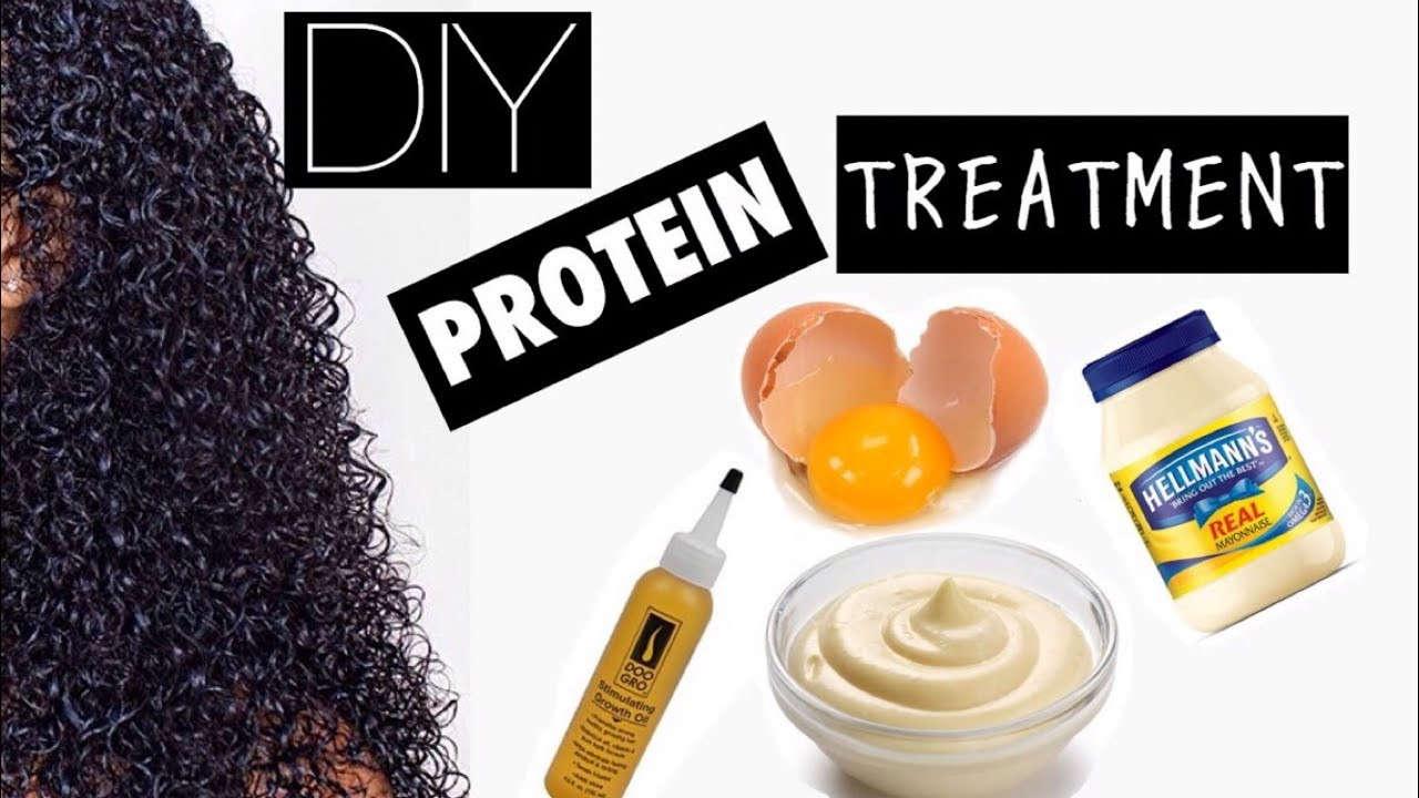 DIY Hair Treatments
 DIY Protein Treatment For Natural Relaxed and