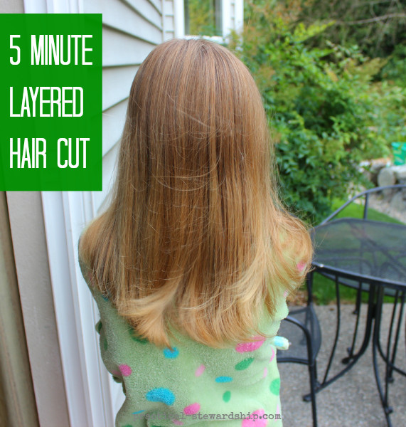 DIY Hair Trim
 My Easy DIY 5 Minute Layered Haircut Practical Stewardship