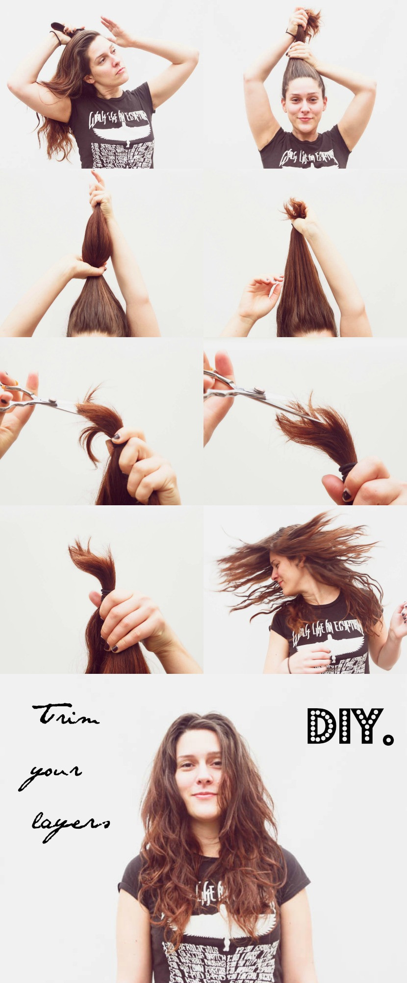 DIY Hair Trim
 roxiejanehunt