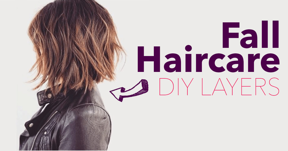 DIY Hair Trim
 DIY Winter Layered Haircut Blog