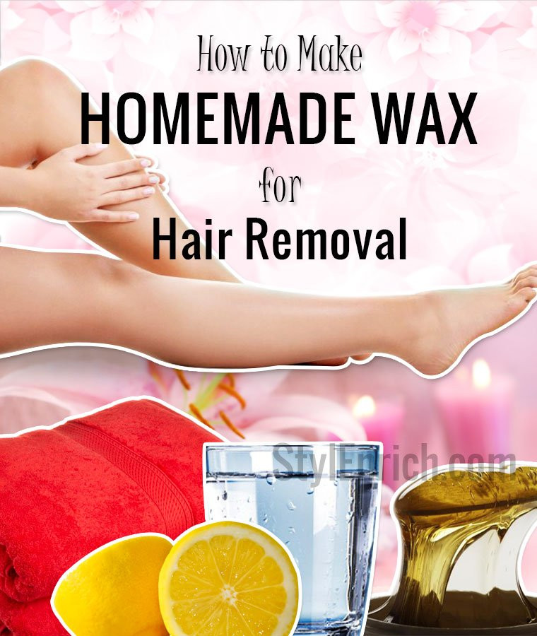 DIY Hair Wax Removal
 Homemade Wax How to Make Homemade Wax for Hair Removal
