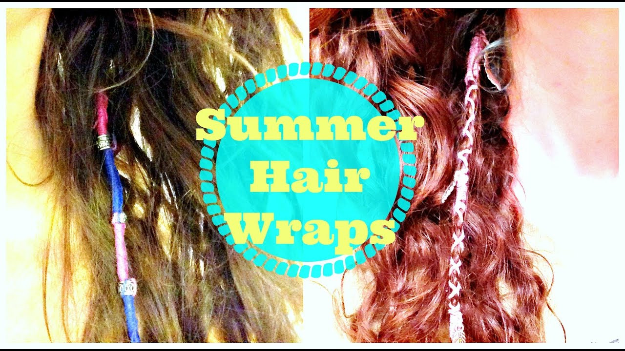 DIY Hair Wraps
 DIY Summer Hair Wraps