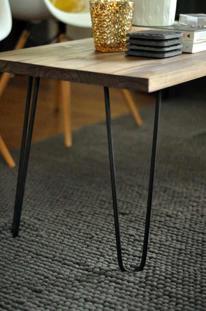 DIY Hairpin Leg Table
 DIY Hairpin Leg Coffee Table Tutorial Jaymee Srp