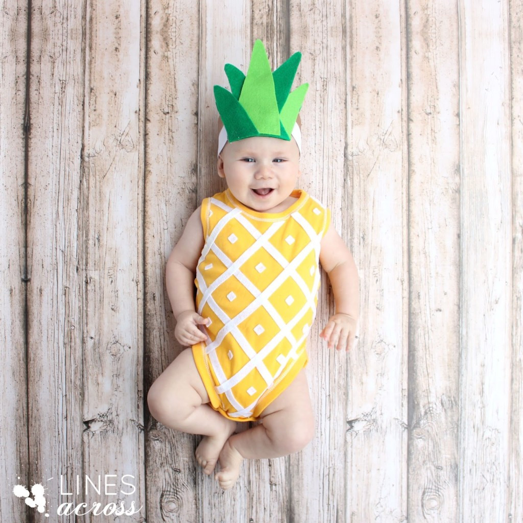 DIY Halloween Costume For Baby
 Handmade Pineapple Baby Costume and 88 DIY Costumes