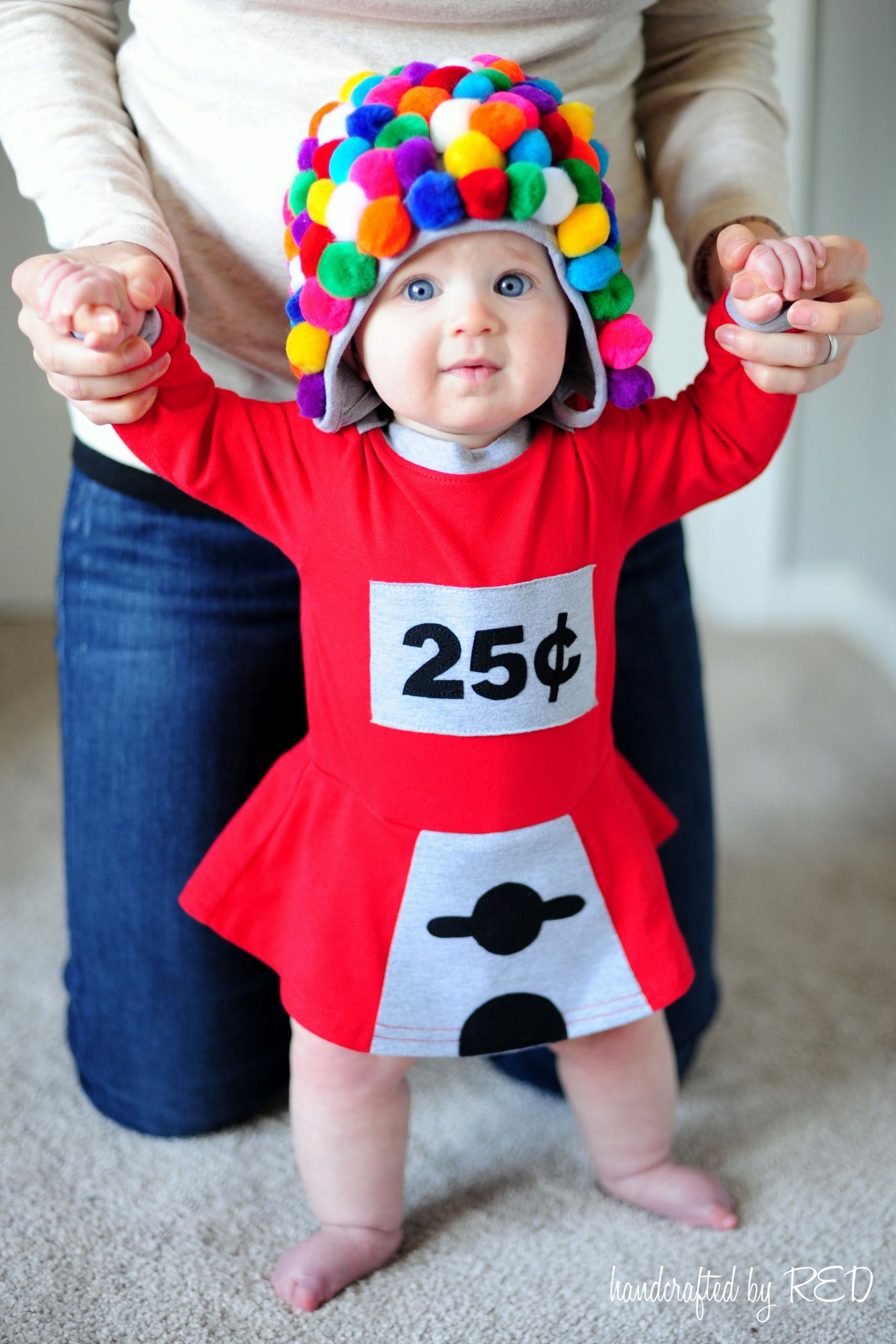 DIY Halloween Costumes For Babies
 DIY Baby Gumball Machine Costume Peek a Boo Pages