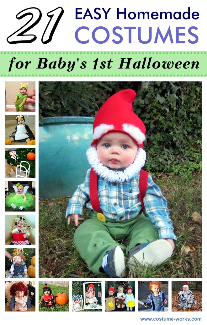 DIY Halloween Costumes For Babies
 21 Easy Homemade Costumes for Baby s First Halloween
