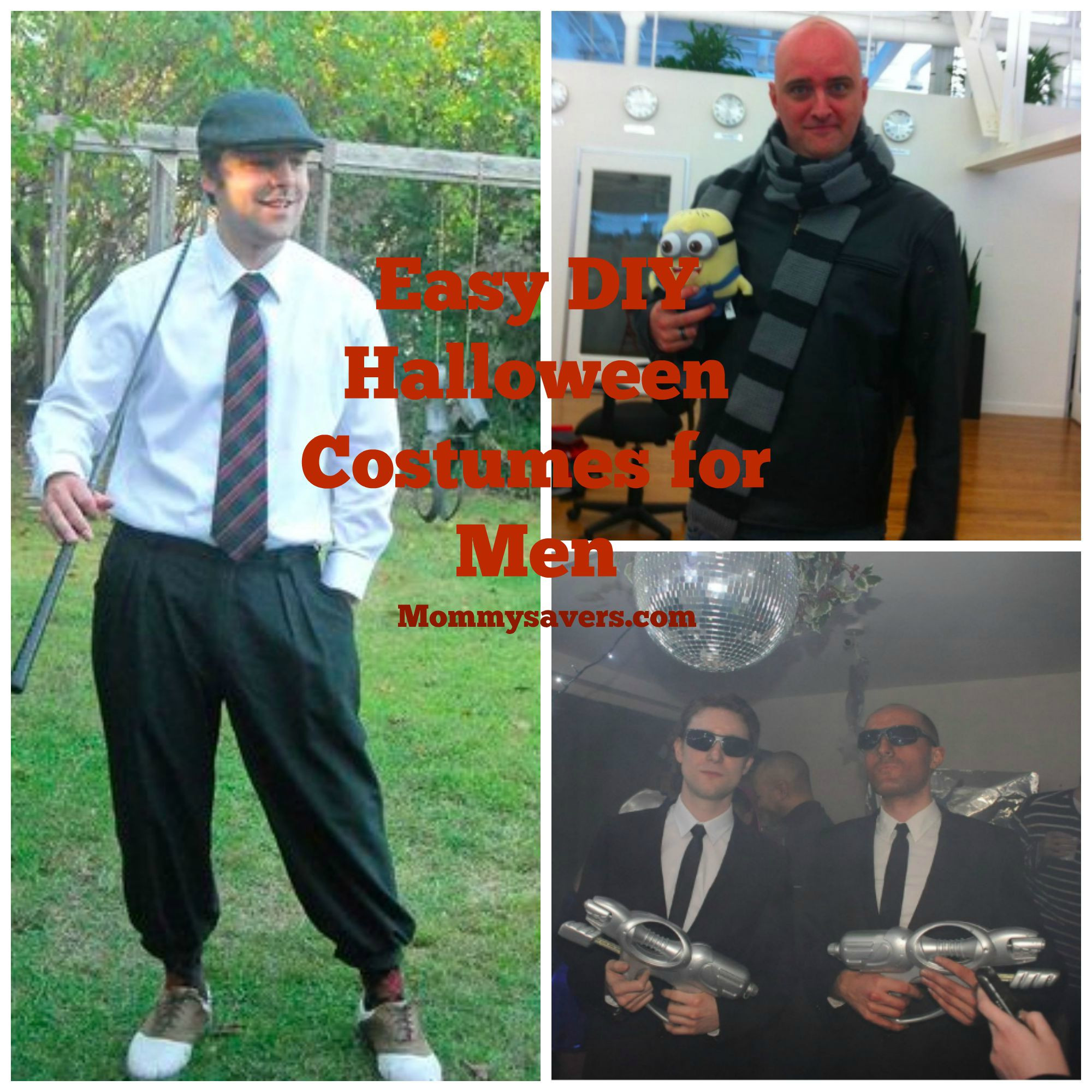 DIY Halloween Costumes Men
 DIY Easy Halloween Costume Ideas for Men Mommysavers