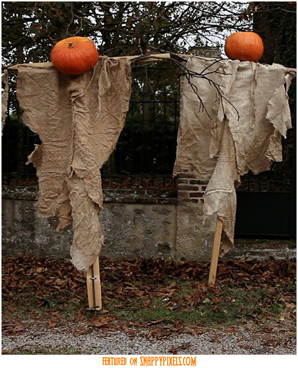 DIY Halloween Decorations Outdoor Scary
 DIY Easy Simple Halloween Yard Haunt Props