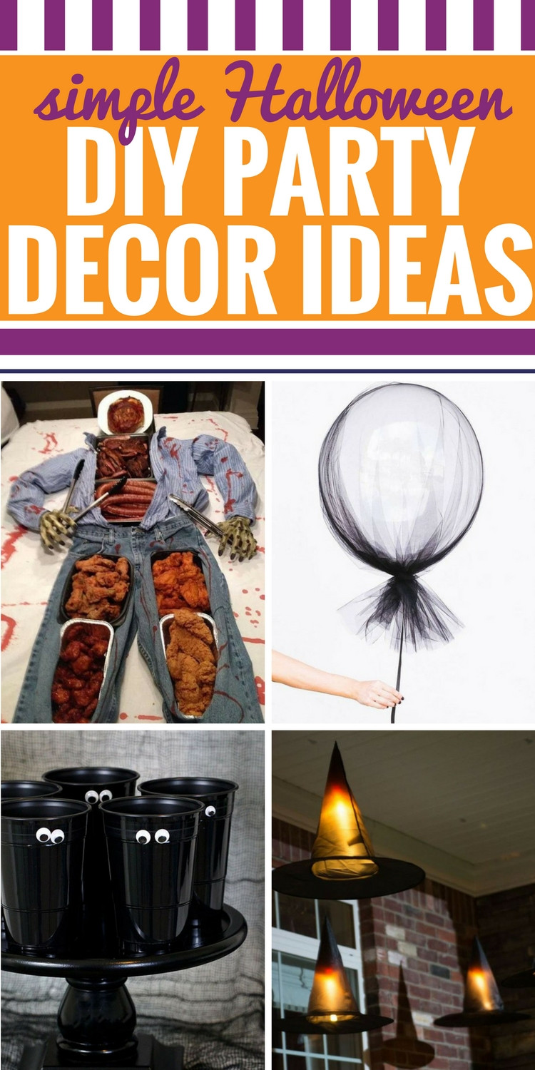 DIY Halloween Party Decor
 DIY Halloween Party Decor Ideas My Life and Kids