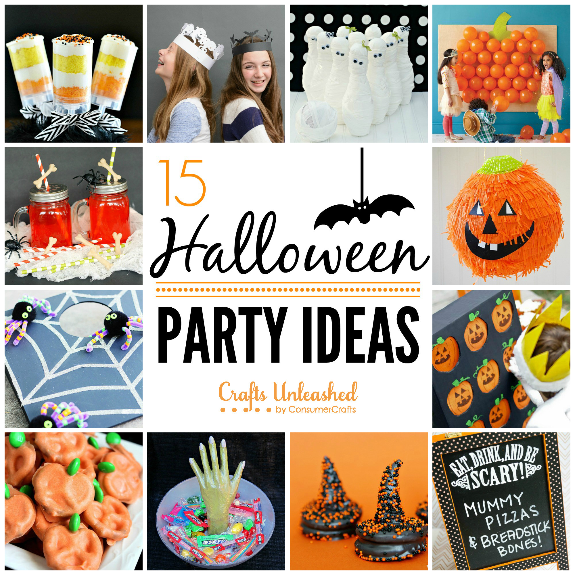 DIY Halloween Party Decor
 Halloween Party Ideas Crafts Unleashed