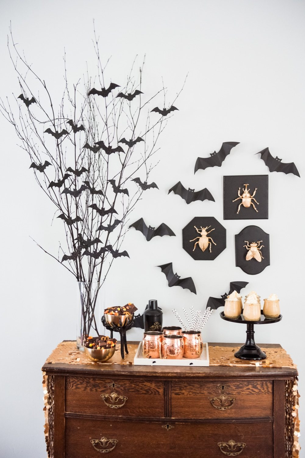 Diy Halloween Party Ideas Decorations
 Easy Spooky Halloween Party Decor The Sweetest Occasion