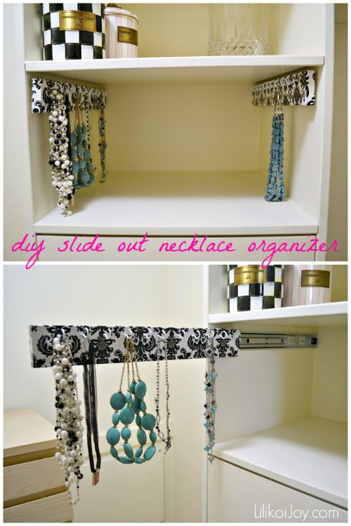 DIY Hanging Closet Organizer
 How to Make Slide Out Hanging Organizers for Closets