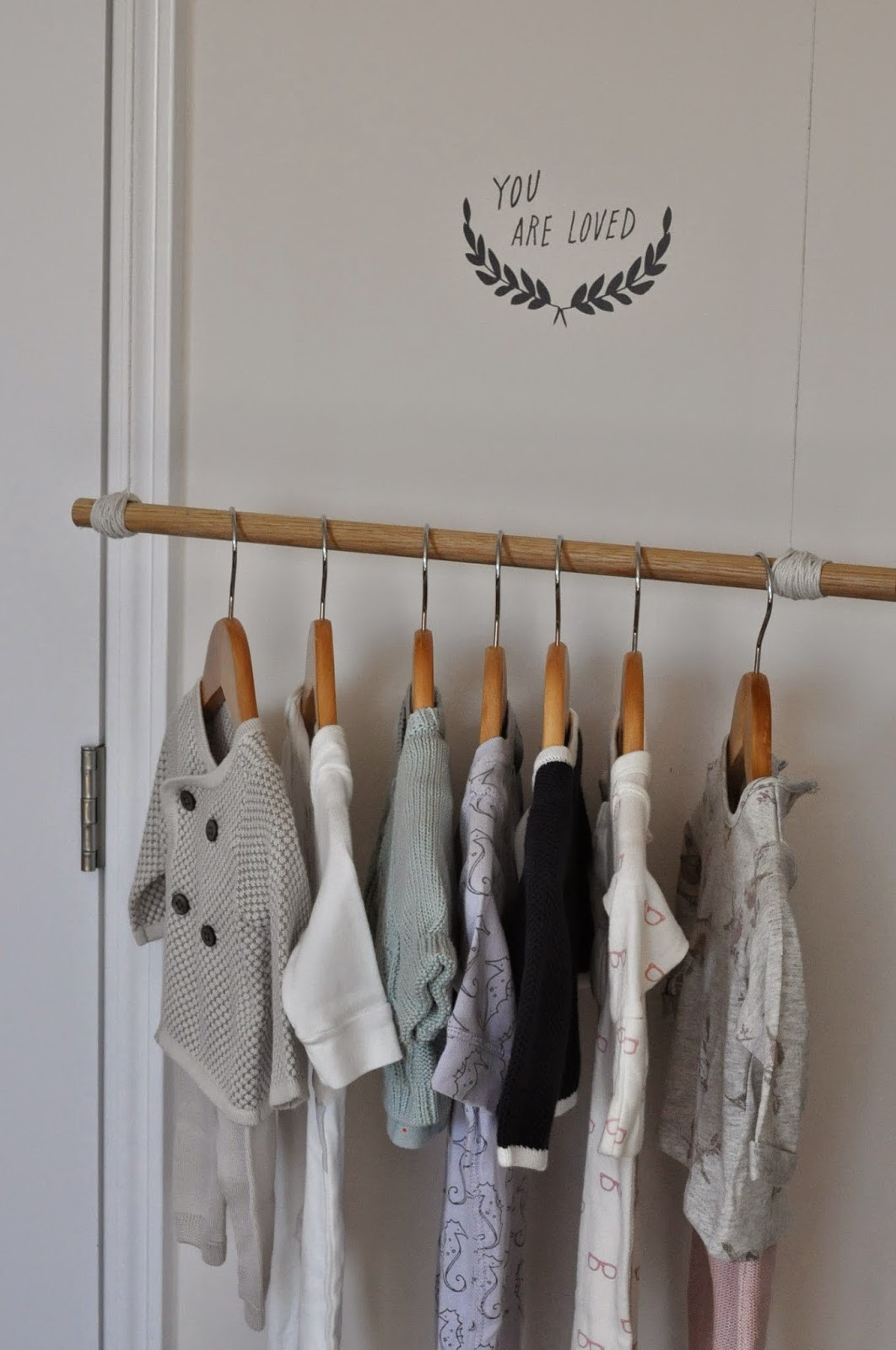 DIY Hanging Clothes Rack From Ceiling
 RestlessOasis DIY Clothing Rack