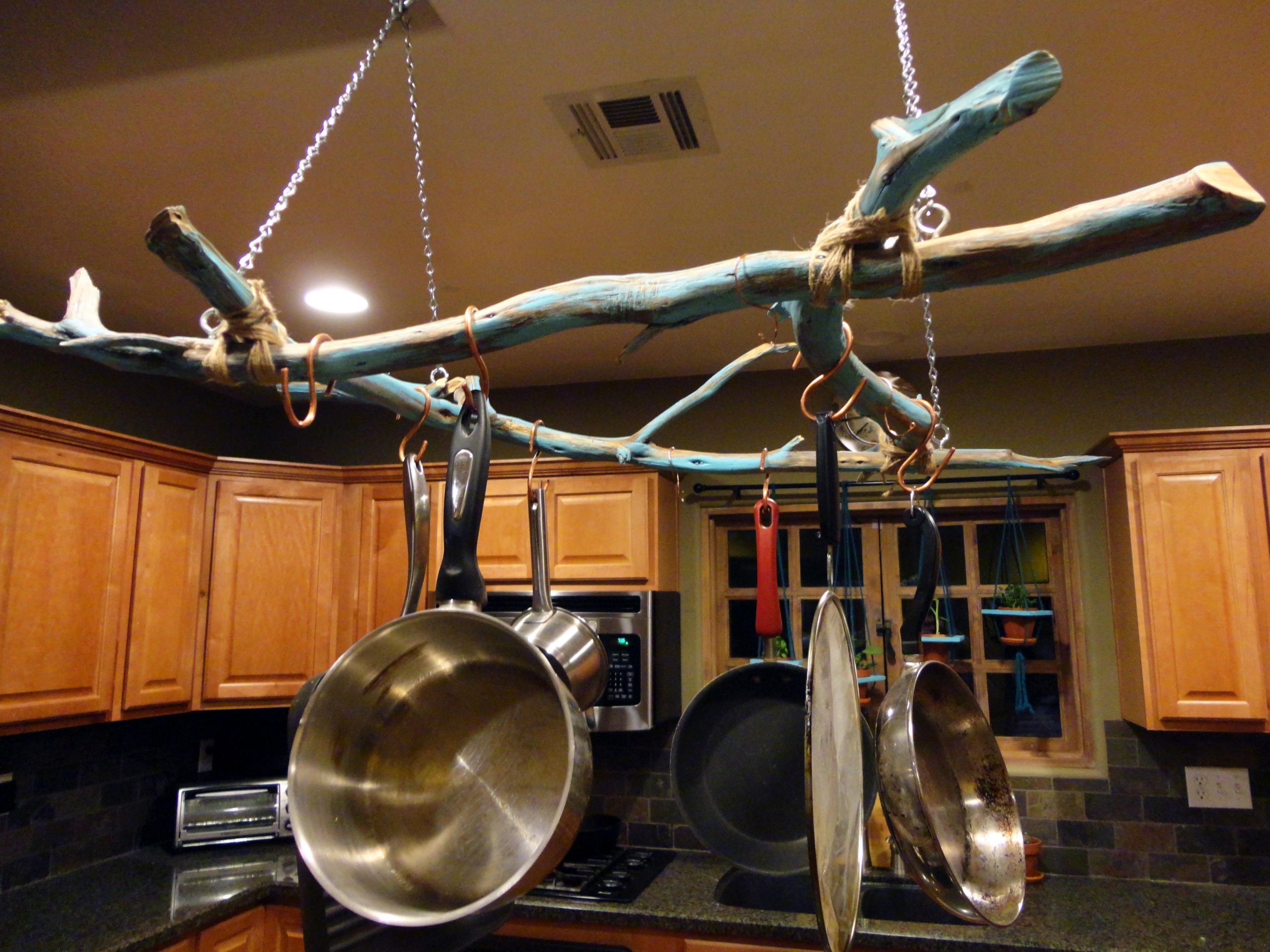 DIY Hanging Pan Rack
 How To Choose The Right Rack For Hanging Pots and Pans