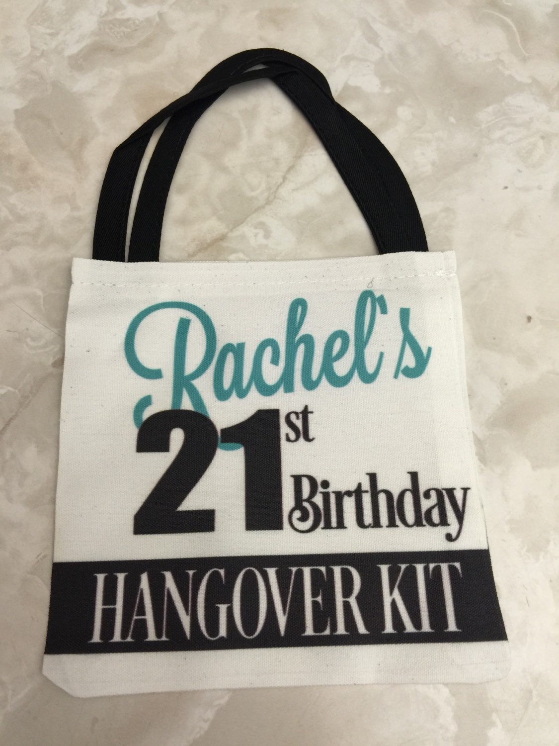 DIY Hangover Kit
 Hangover Kit Mini Tote Bags DIY