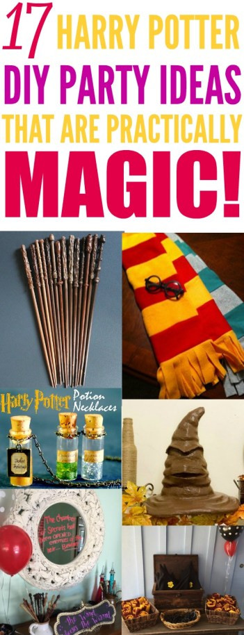 DIY Harry Potter Decor
 17 Harry Potter DIY Party Ideas That Are Basically Magic