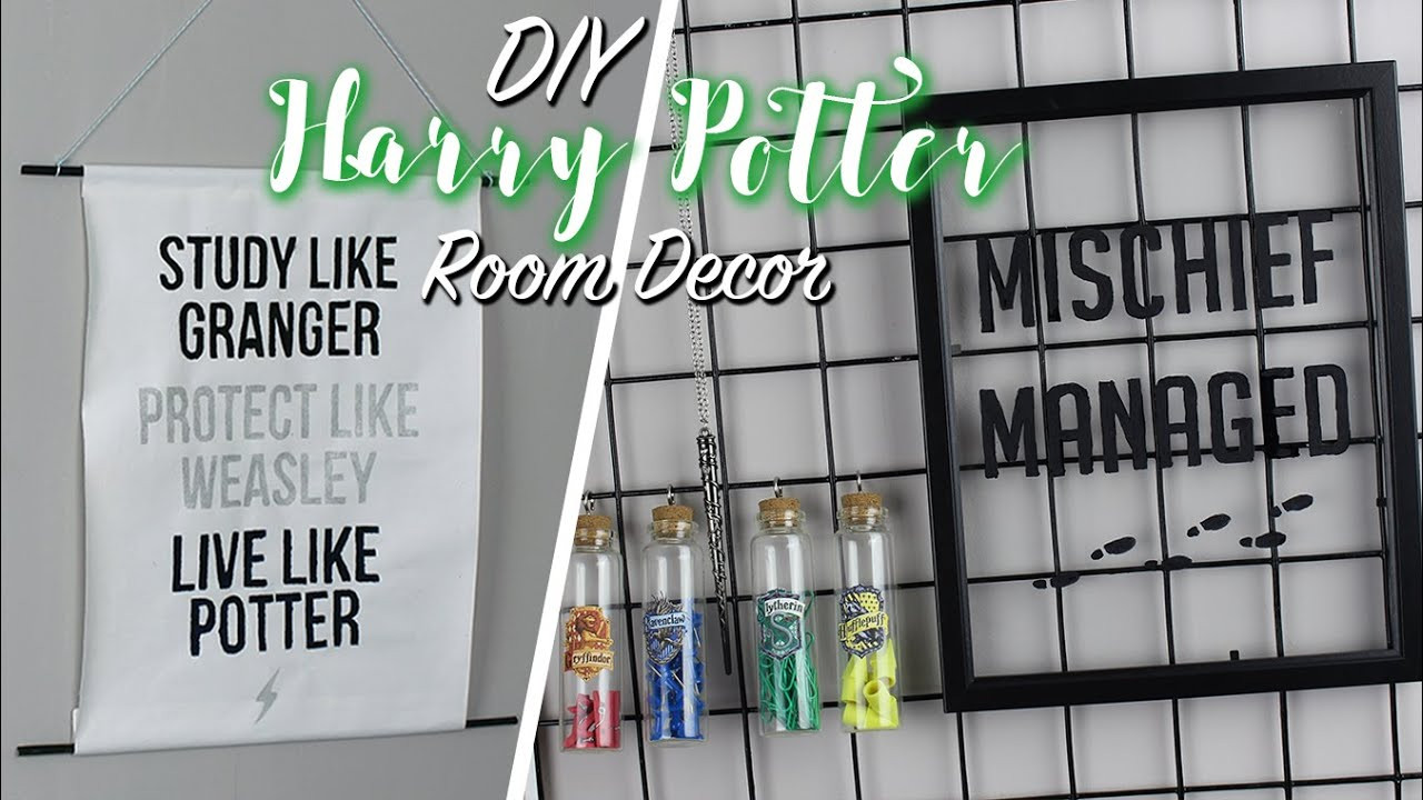 DIY Harry Potter Decor
 DIY Harry Potter Room Decor