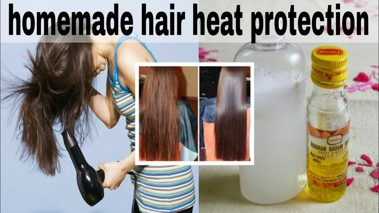 DIY Heat Protectant For Hair
 How to make hair heat protection at home DIY HEAT