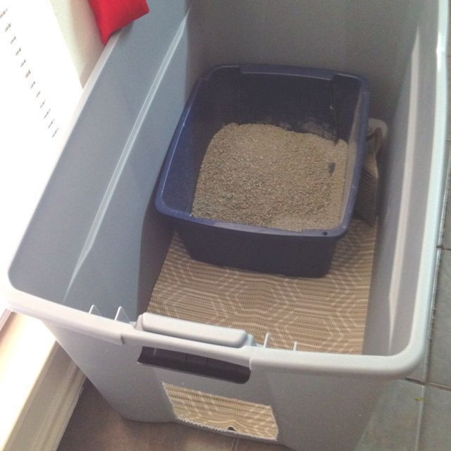 DIY Hidden Cat Litter Box
 Cat Liter Box Ideas Hidden 5 outdoorcatcare