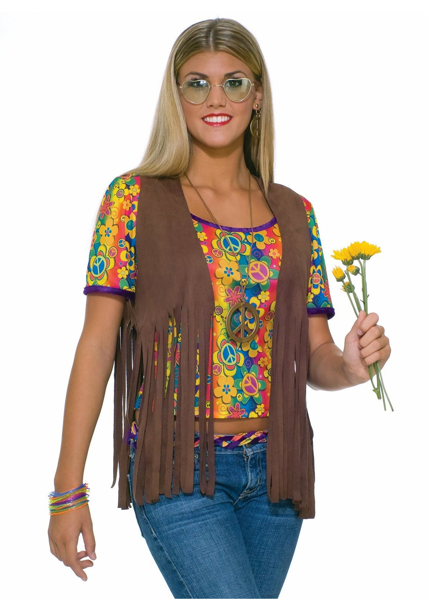 DIY Hippie Costume
 y Hippie Vest