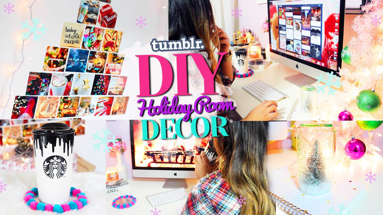 DIY Holiday Room Decor
 DIY TUMBLR Holiday Room Decor Get Inspired for Christmas