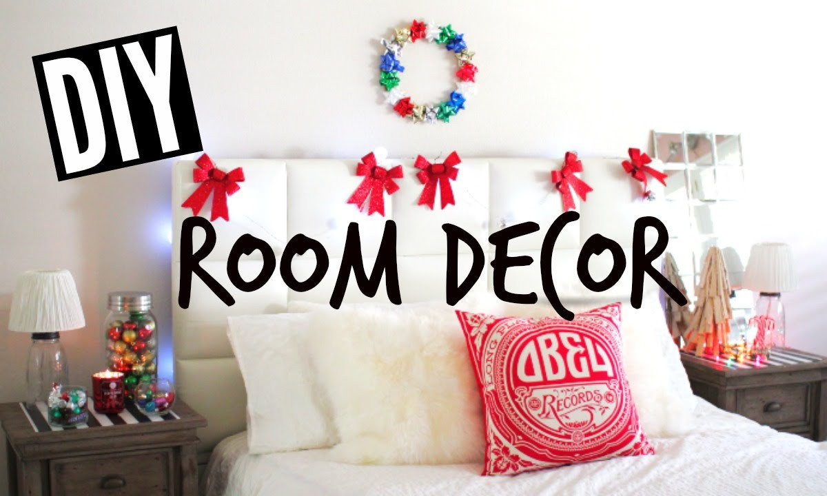 DIY Holiday Room Decor
 DIY Holiday Room Decor Easy Tumblr Christmas Room