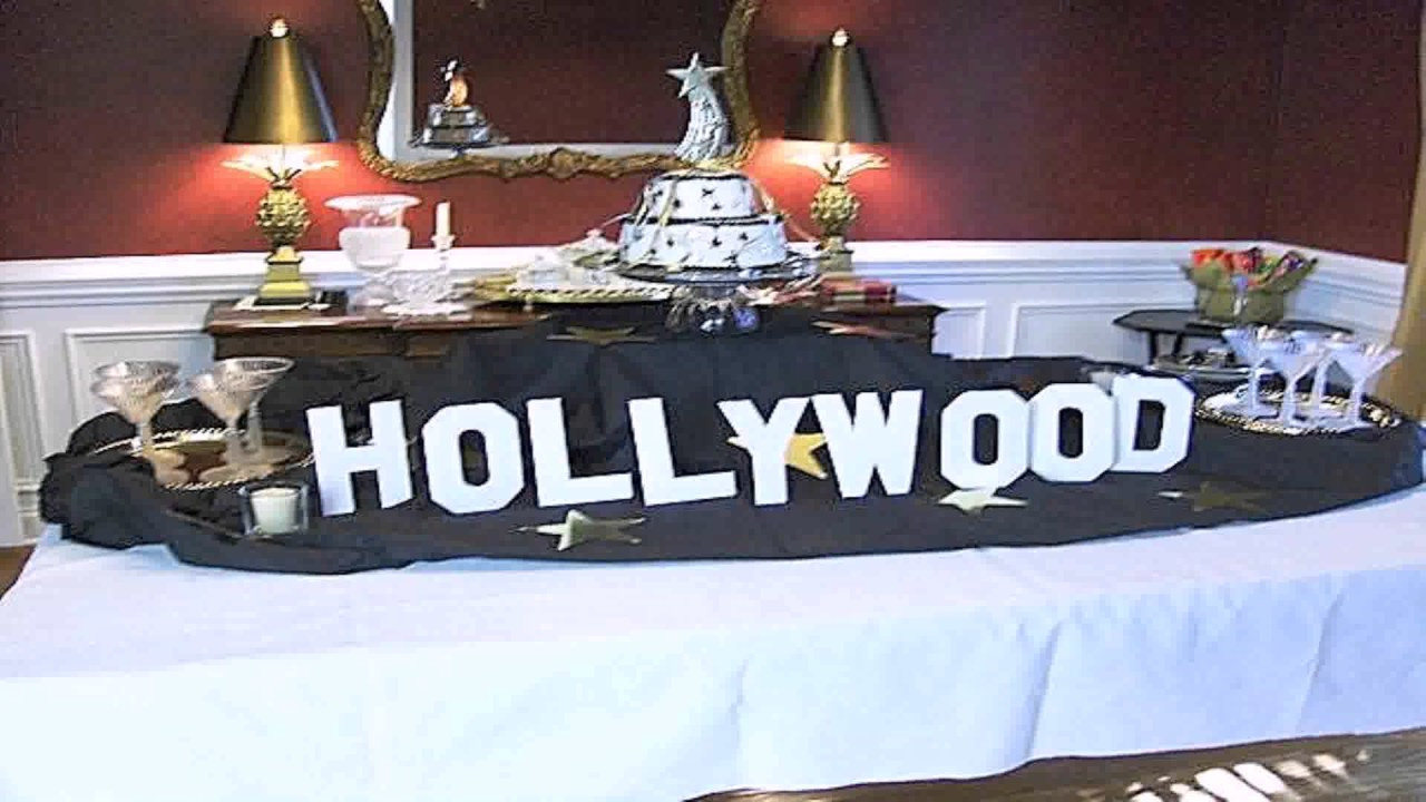 DIY Hollywood Party Decorations
 Diy Hollywood Party Decor see description