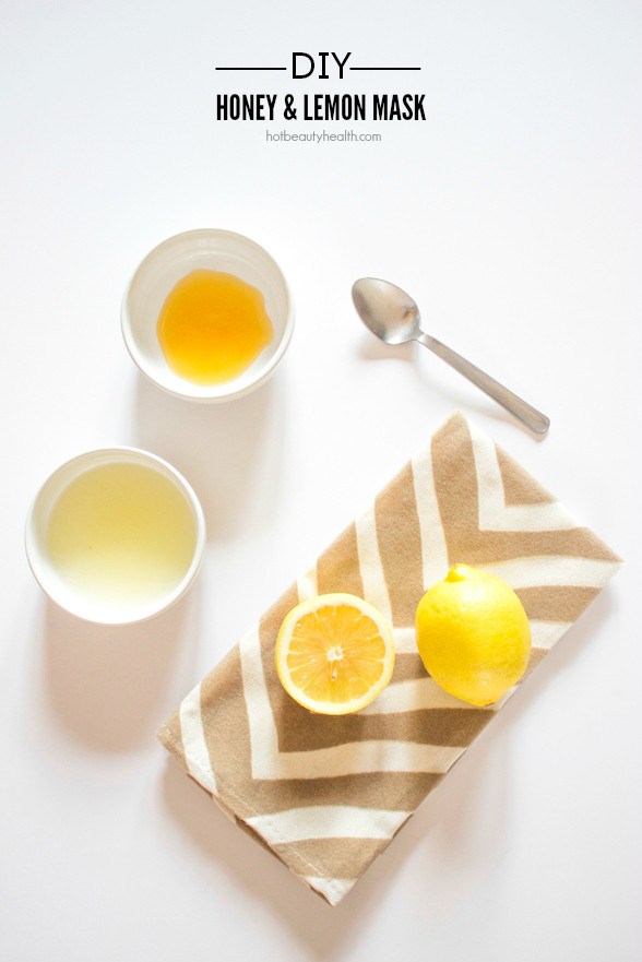 DIY Homemade Face Masks
 DIY Homemade Honey & Lemon Face Mask