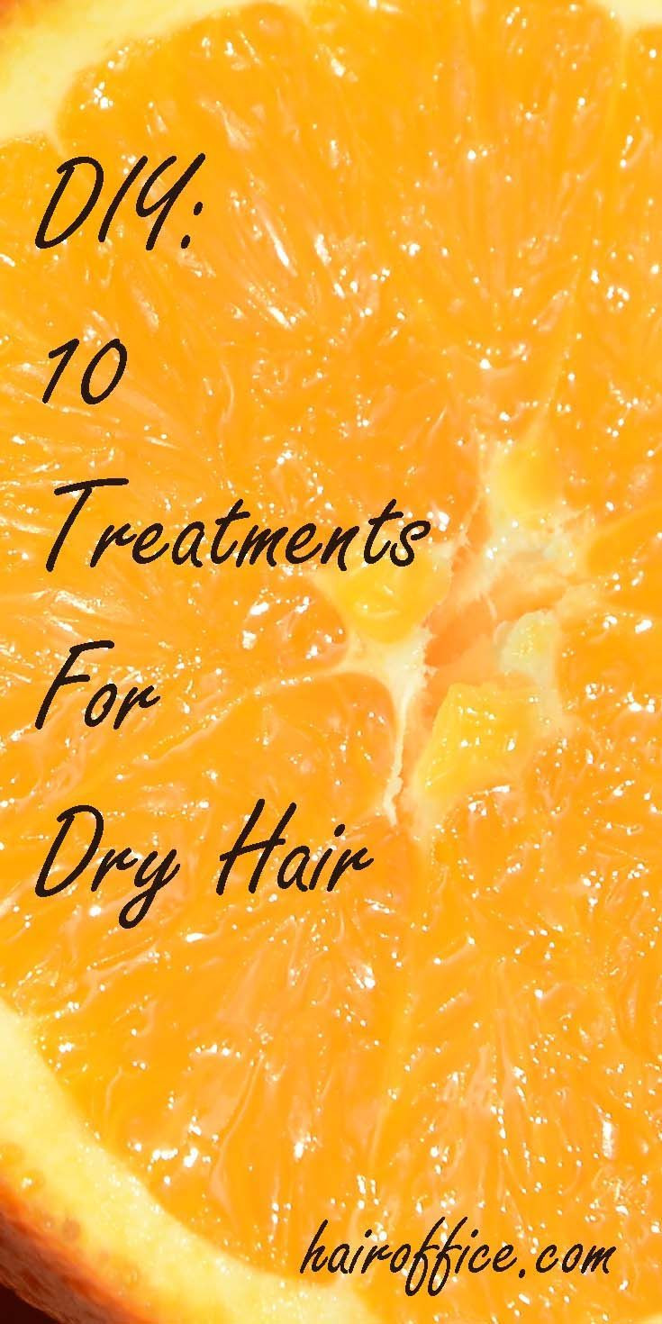 DIY Hot Oil Treatment For Damaged Hair
 DIY Dry Hair Treatments DIY 10 Homemade Dry Hair