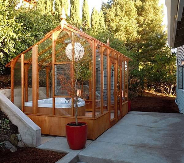 DIY Hot Tubs Kits
 Gorgeous DIY Wooden Hot Tub Enclosure Kit for Your Backyard