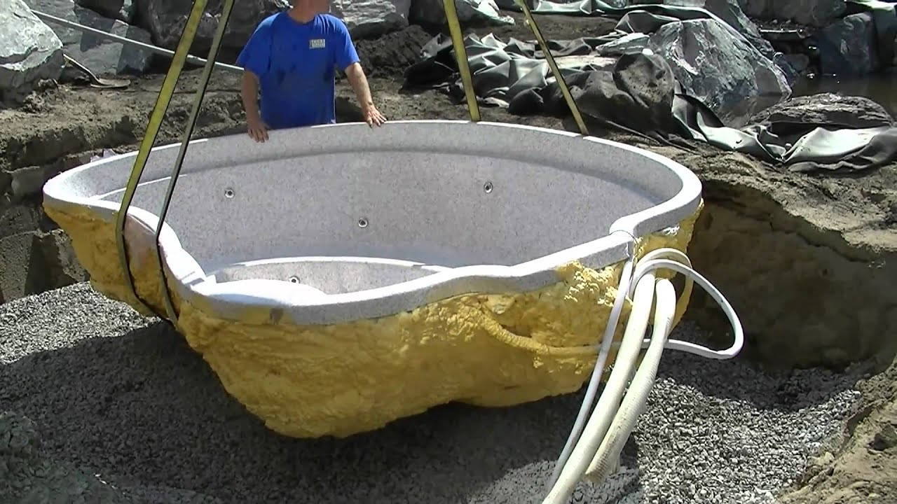 DIY Hot Tubs Kits
 Installing Mineral Spa Hot Tub