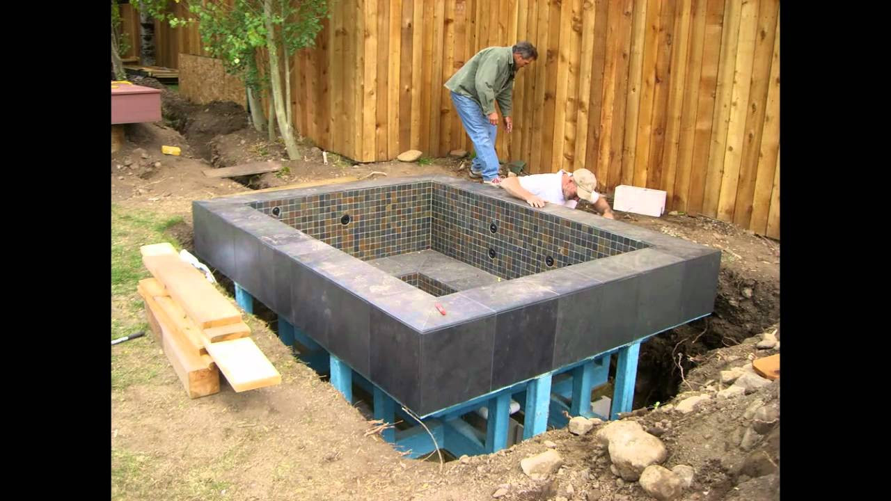 DIY Hot Tubs Kits
 9 6"x7 6" Nespa All Tiled In Ground Hot Tub Spa