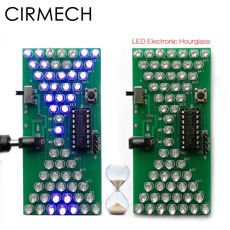 DIY Hourglass Kit
 Aliexpress Buy CIRMECH LED Electronic Hourglass DIY